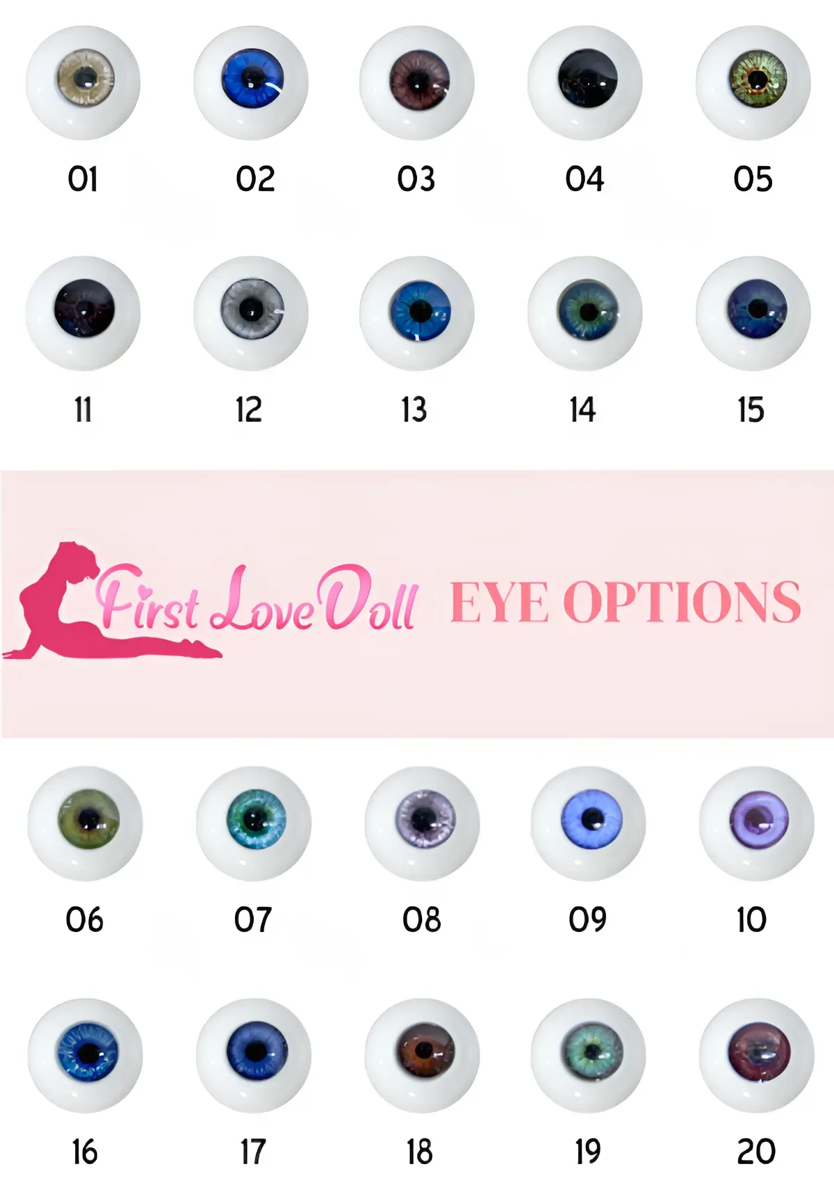 Sex Doll Eye Option view 1