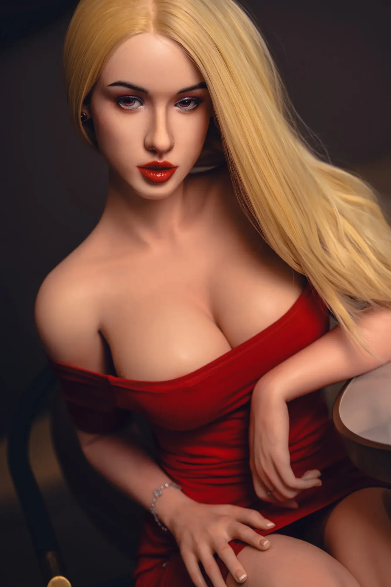 Orange In丨Isolide-5ft 5/165cm Movable Jaw Silicone Sex Doll view 6