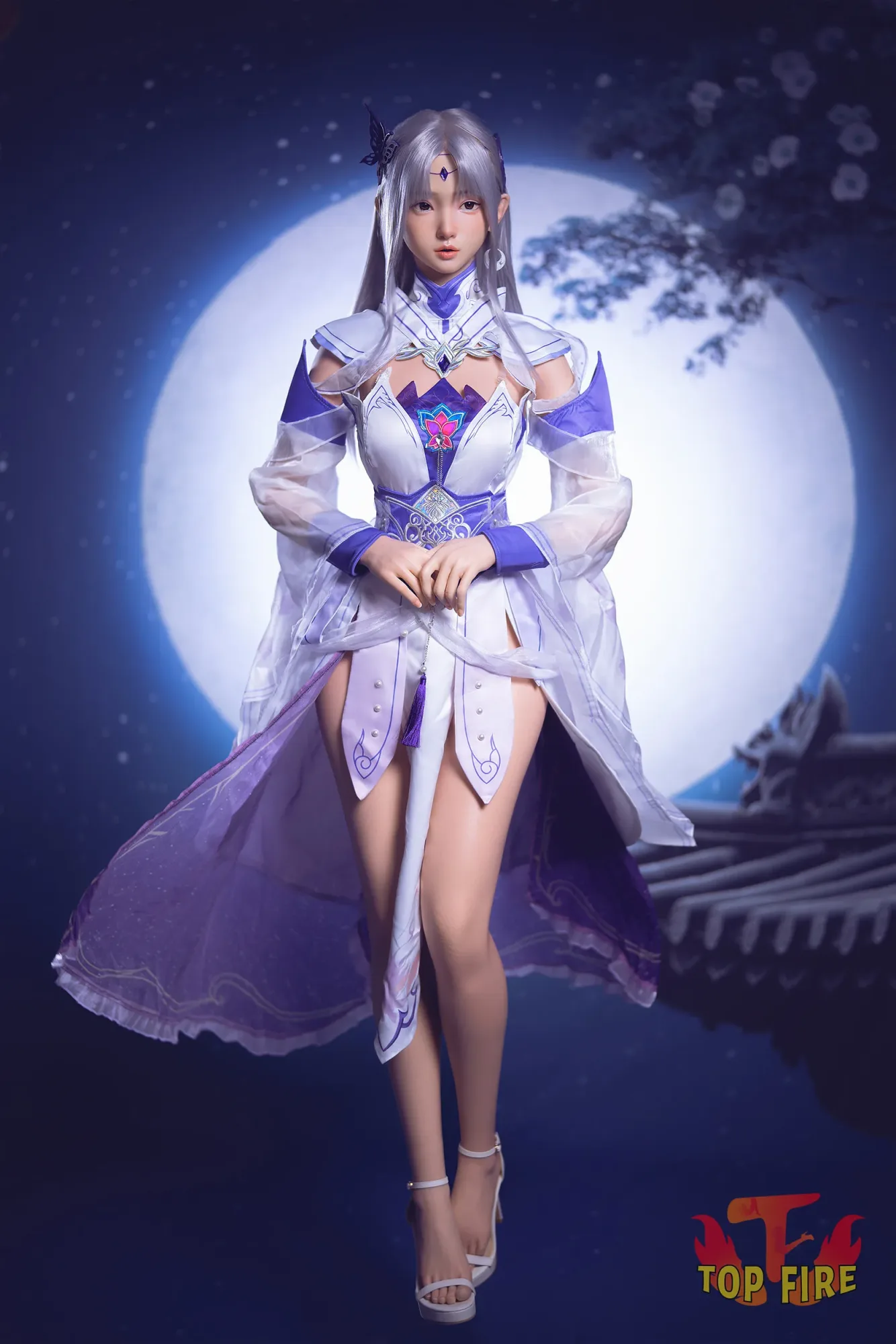 Top Fire | Nova - 5ft 5/164cm Anime CosPlay ROS Silicone Sex Doll view 5