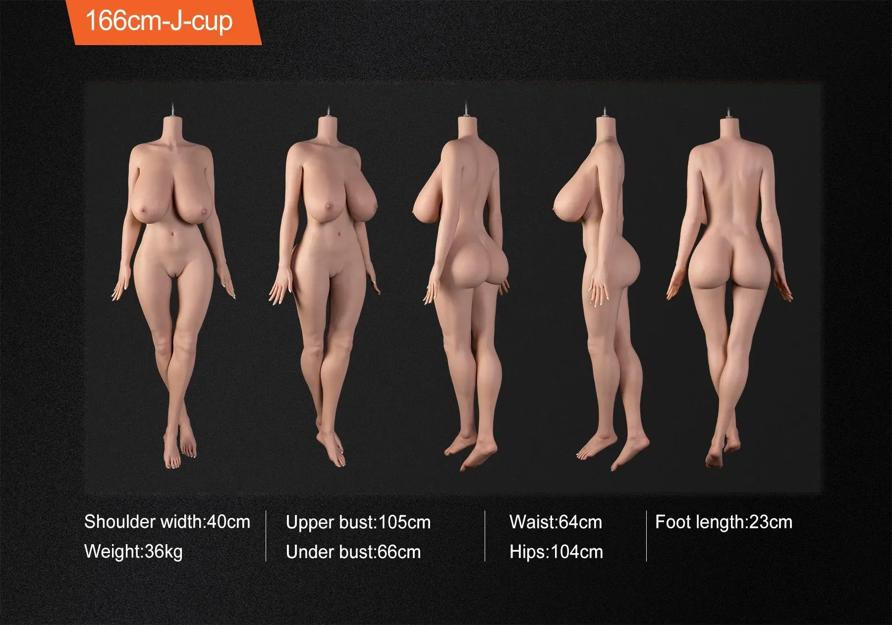 FanReal | Yuki - 5ft 5/166cm J-Cup Japanese BBW ROS Silicone Sex Doll