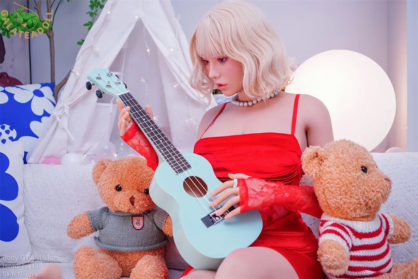 Galatea | Marcia - 5.4ft (163cm) JS135 Head Full Silicone Love Doll view 5