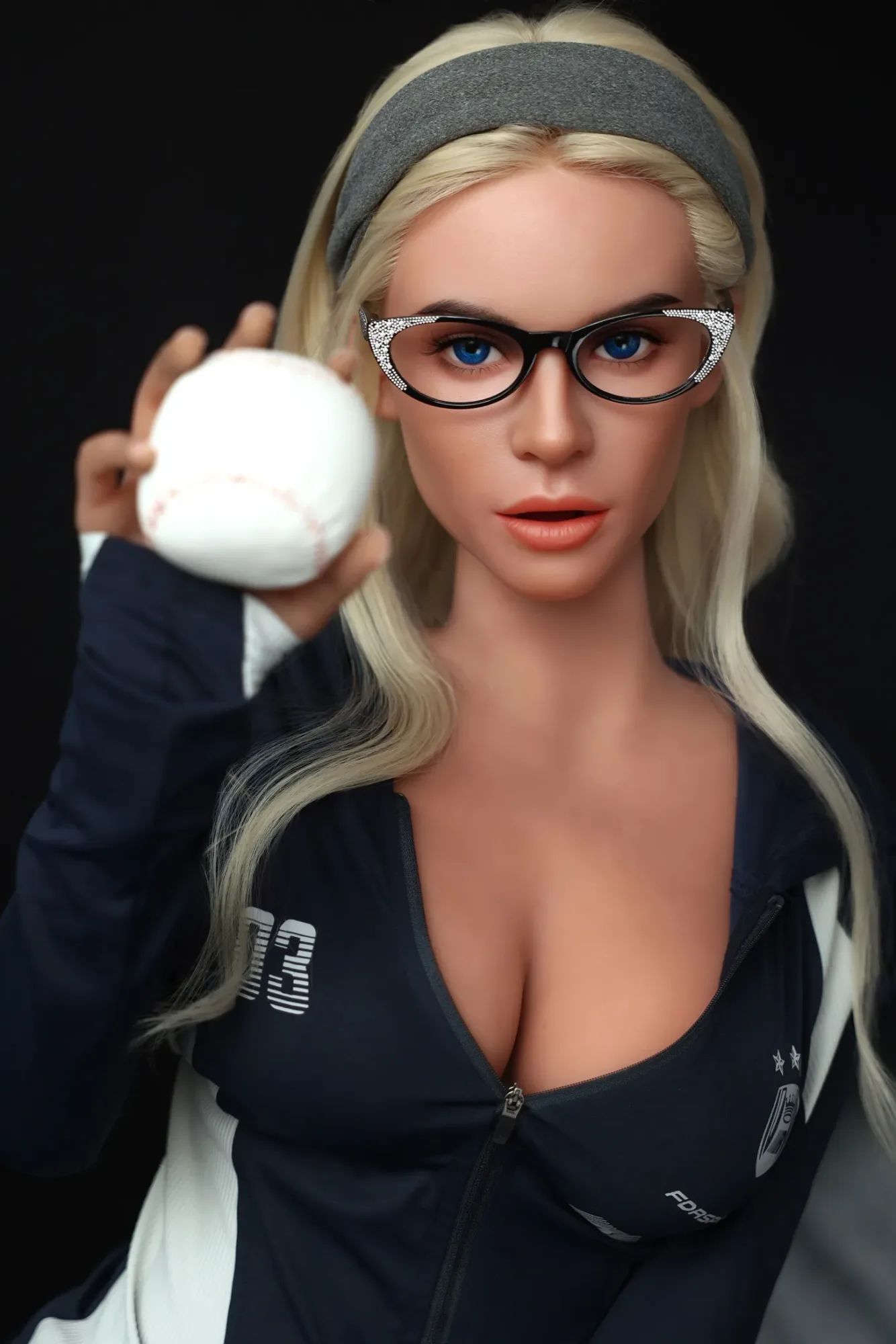 Orange In | Roper -5ft 5/164cm Movable Jaw Silicone Head Sex Doll view 3