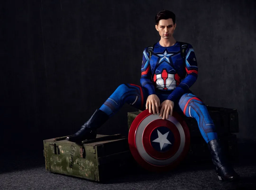 ELdoll | Enio - 5ft3 /160cm Captain America Male Sex Doll For Women view 7