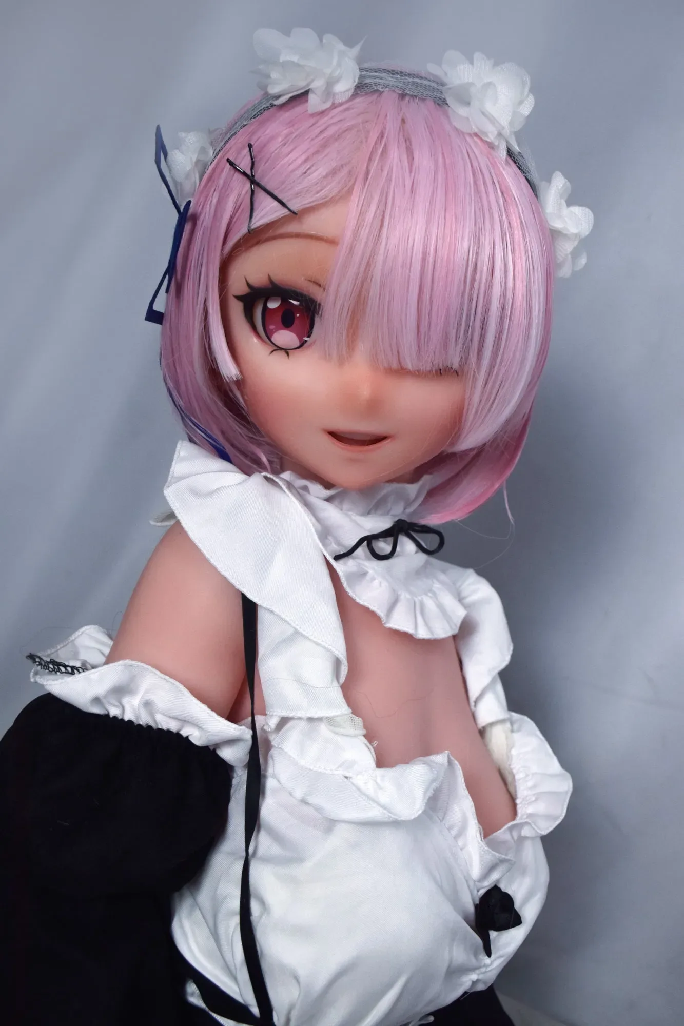 Elsa Babe | Ram - 4ft10 / 148cm Maid-Style Silicone Anime Sex Doll view 3