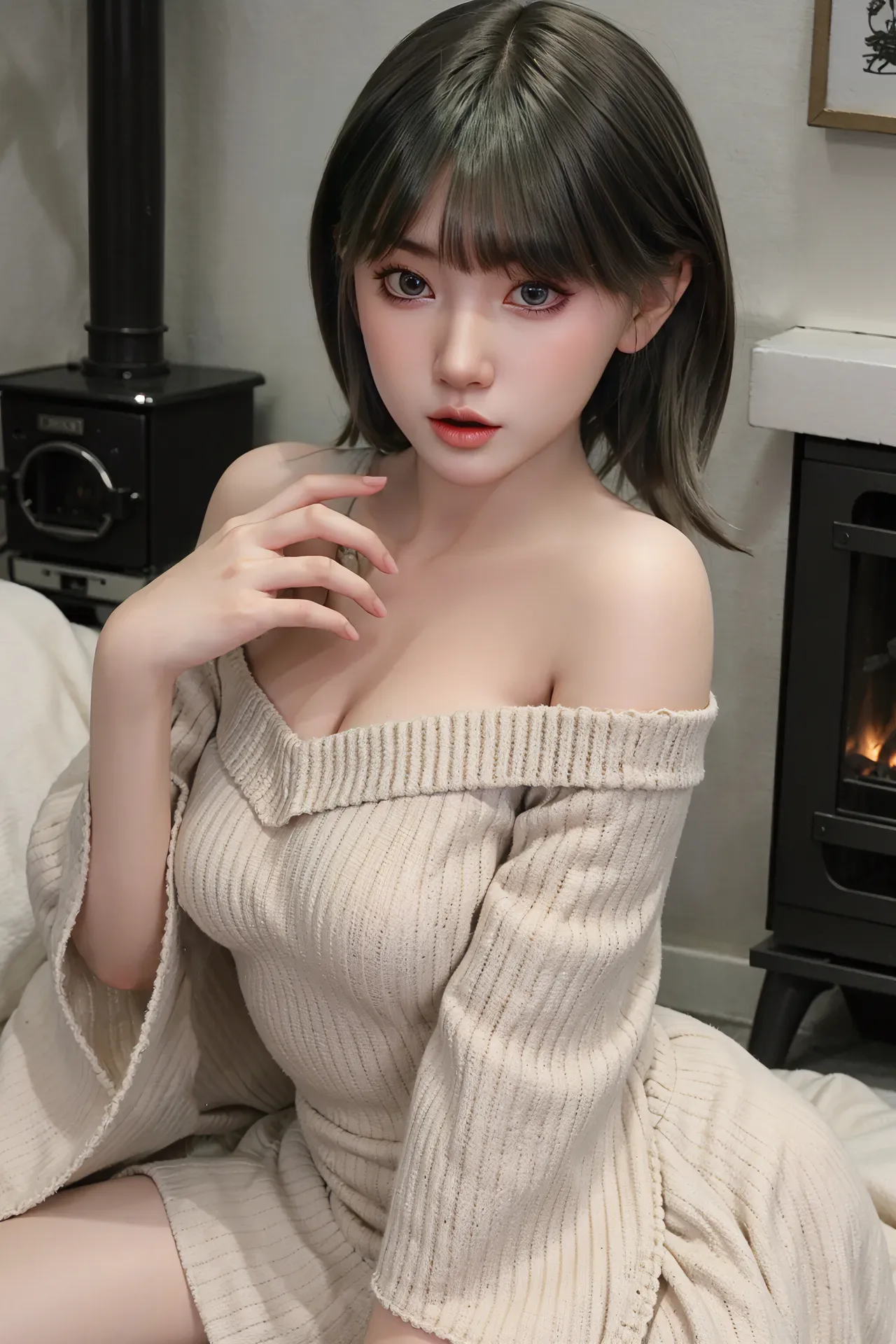 YOUQ | White - 159cm(5ft3) Japanese Lifelike Medium Breast ROS Silicone Sex Doll view 1