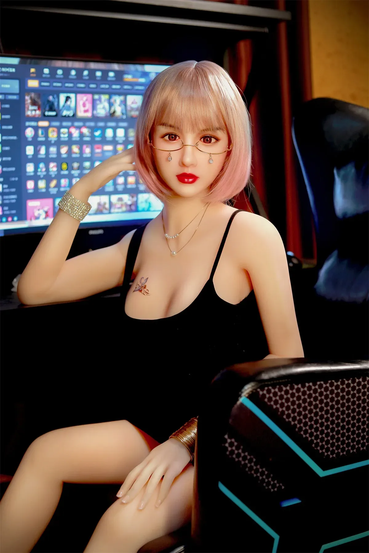 SY | Sylvia - 165cm (5ft6) Big Breasts Gentle Sex Doll With Pretty Pink Hair view 3