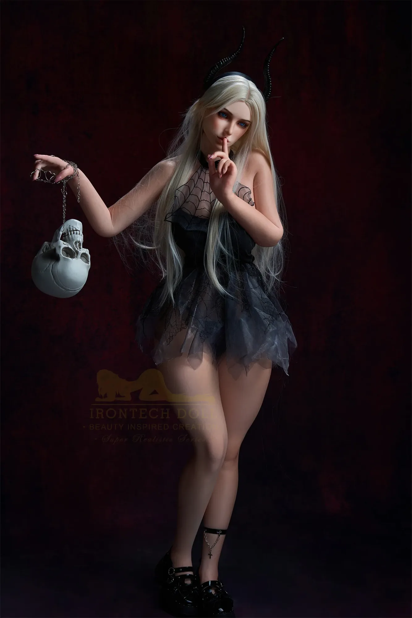 Irontech | Freya - 5.4ft (164cm) Halloween Full Silicone Sex Doll view 1