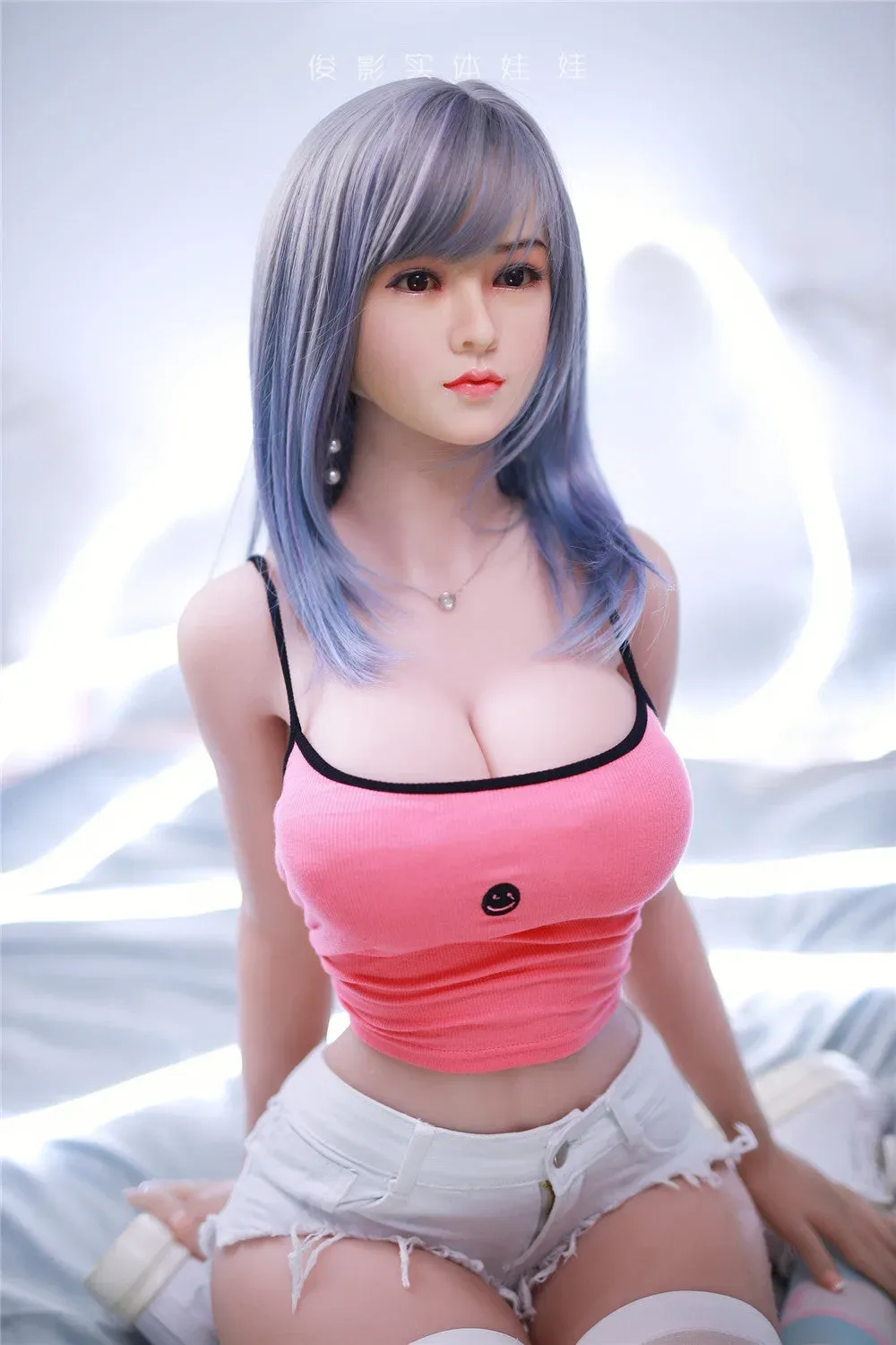 JY | Rabbit - 5ft 3/161cm Big Breasts Bunny Hole Silicone Head Sex Doll view 2