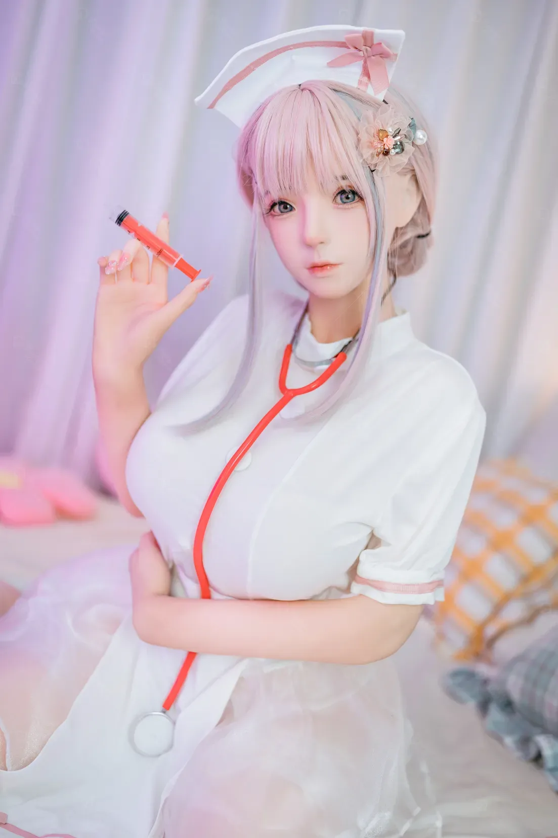 MZR JR | Hana - 5Ft 2(157cm) Sexy Japanese Nurse Silicone Sex Doll view 1