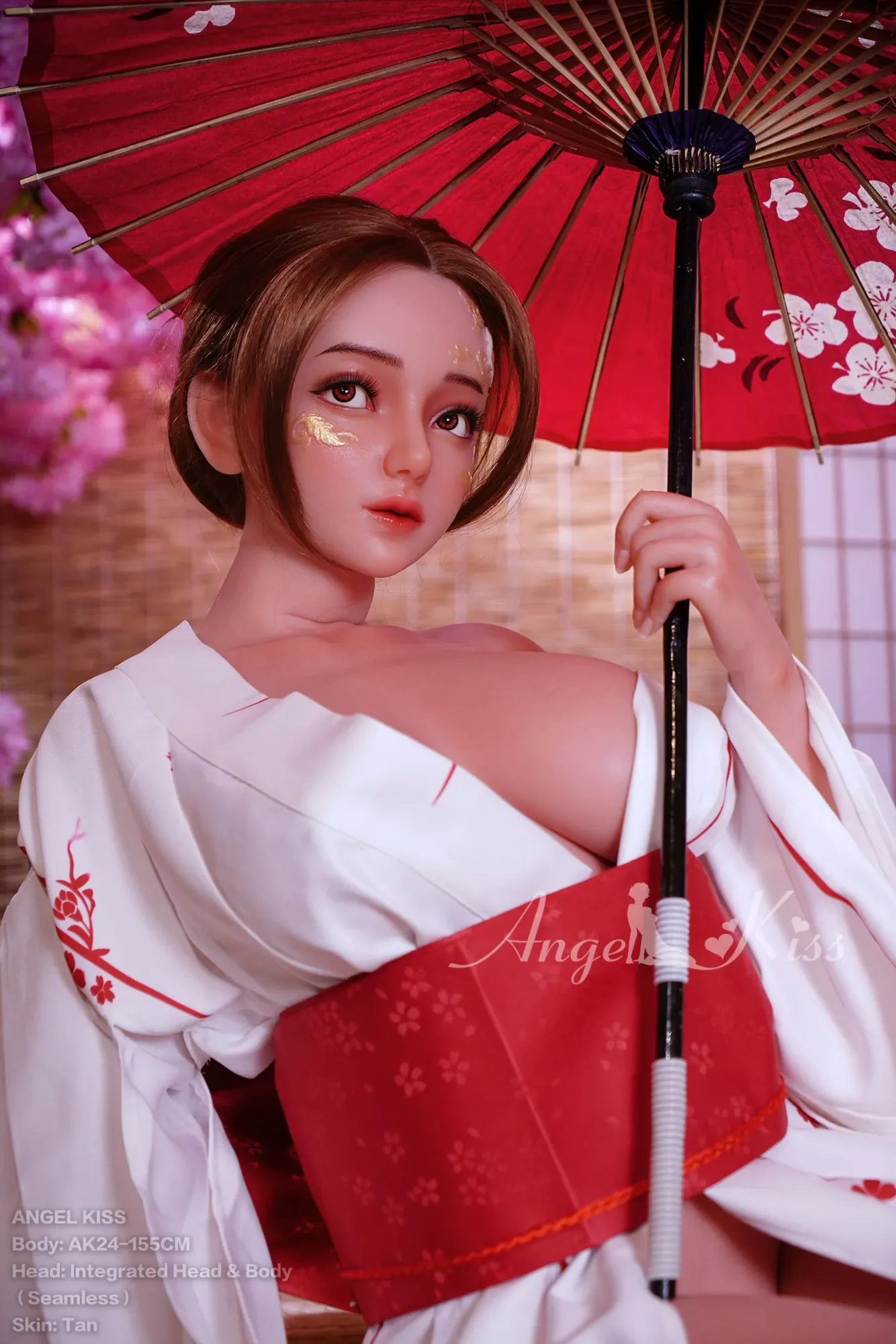 Angel Kiss | Doreen Webb - 155cm/5ft1 Oriental Classic Beauty Silicone Sex Doll (All-in-one) view 8