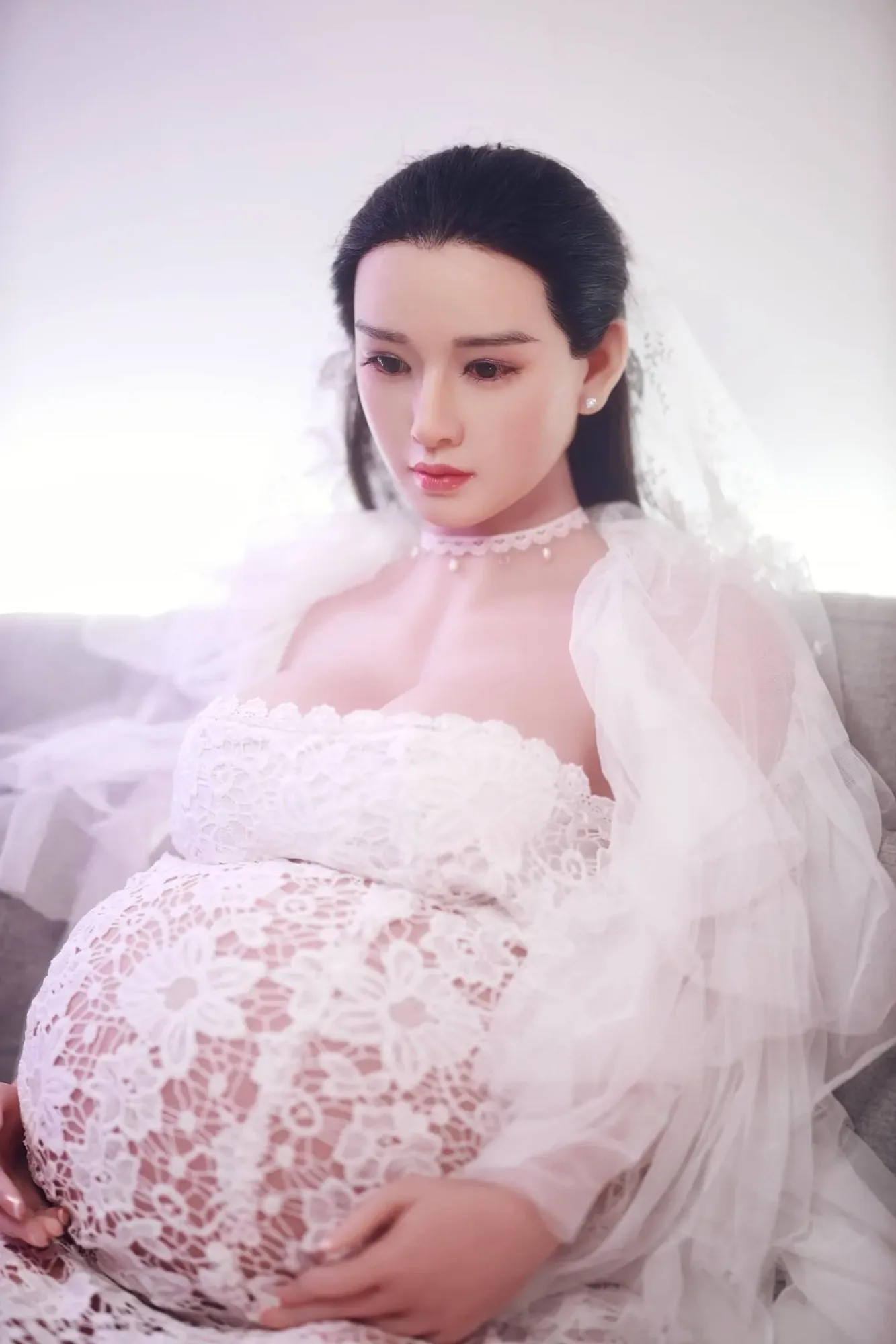 JY | Farre-5ft 3/160cm Big Breasts Pregnant Sex Doll view 6