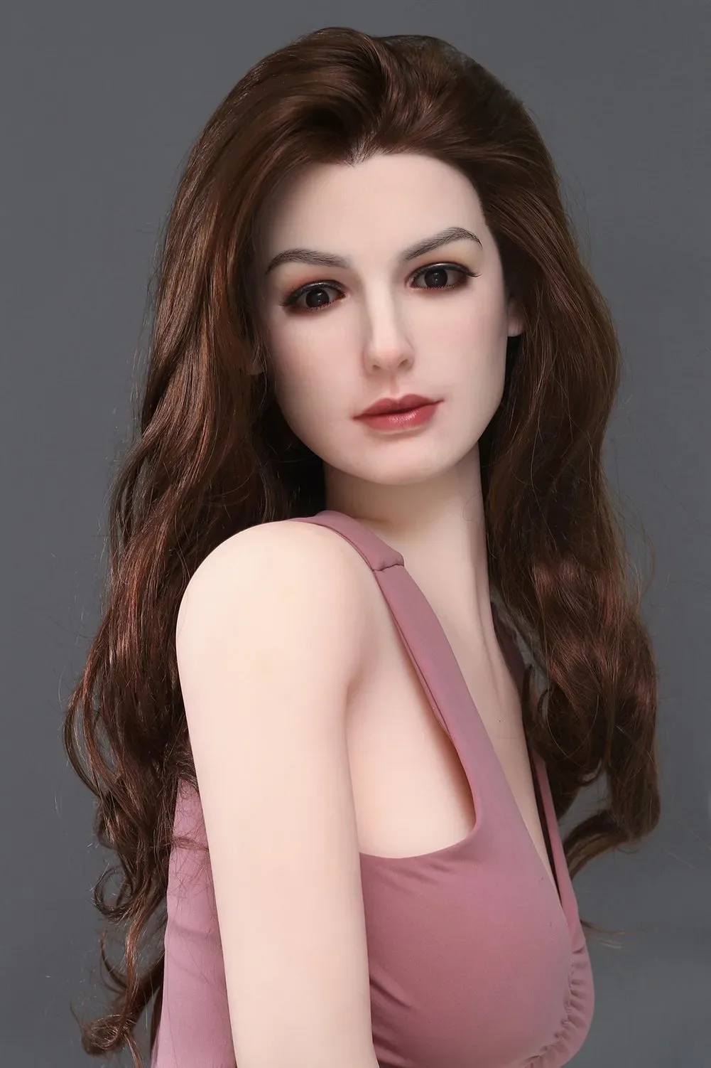 Iris - 165cm (5ft6) Mature Small Breast Sex Doll With Long Curly Hair view 4