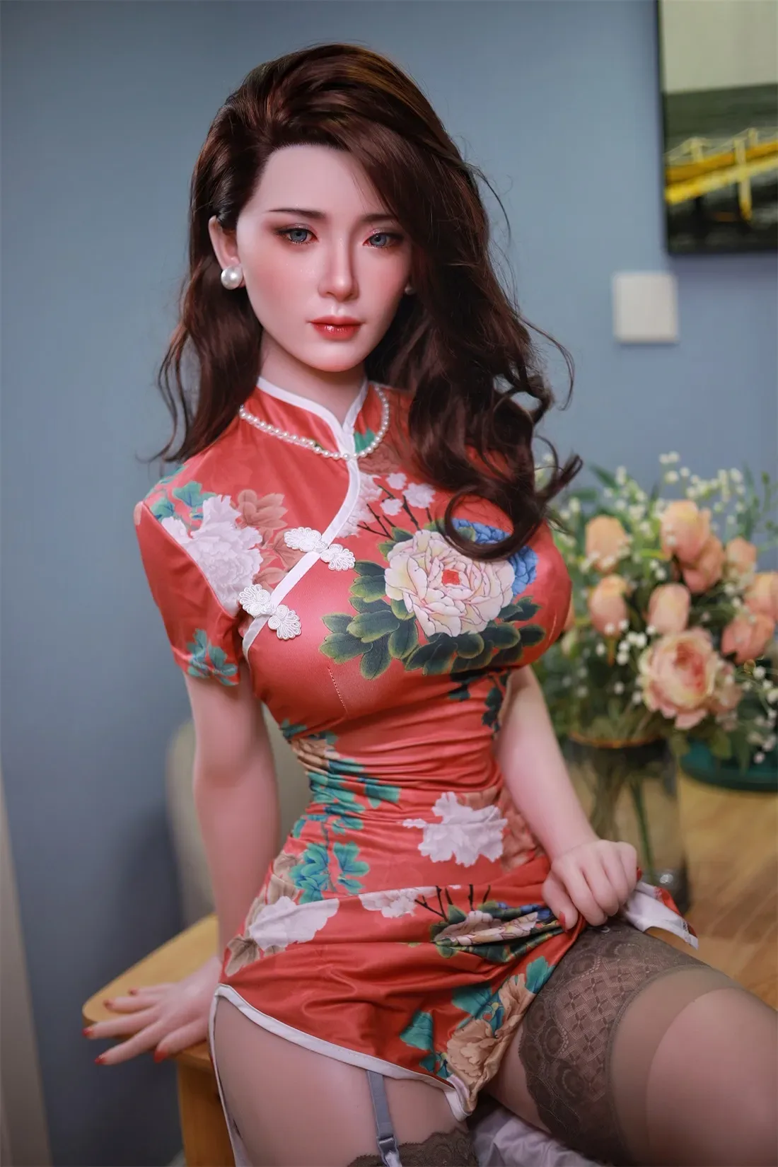 JY | Yuzhen - 5ft 3/161cm Big Breasts Thin Waist Asia Silicone Sex Doll view 4