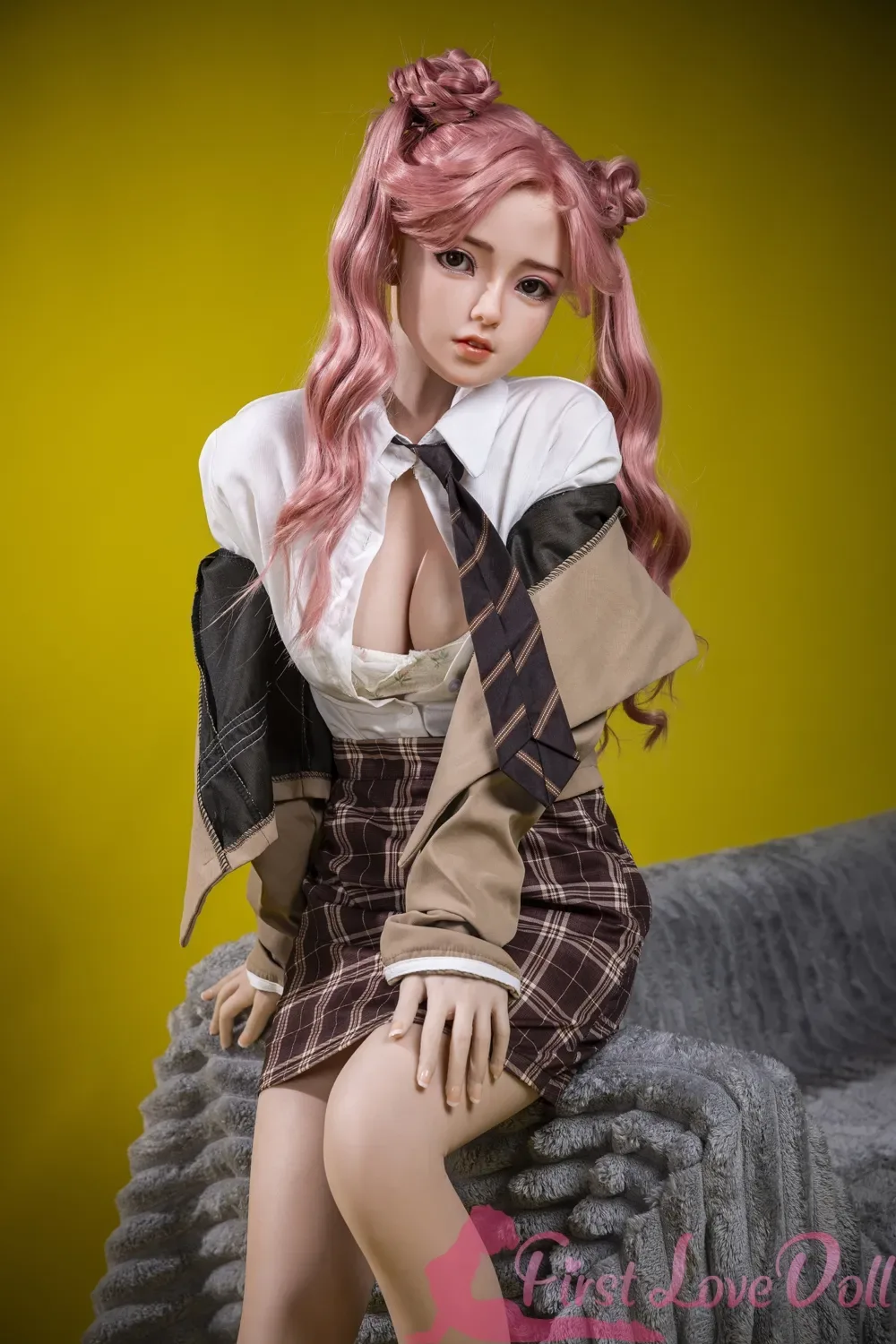JX Doll | Xlan- 150cm/4ft11 Anime Lifelike Small Breast D-Cup Silicone/TPE Customized Sex Doll view 4