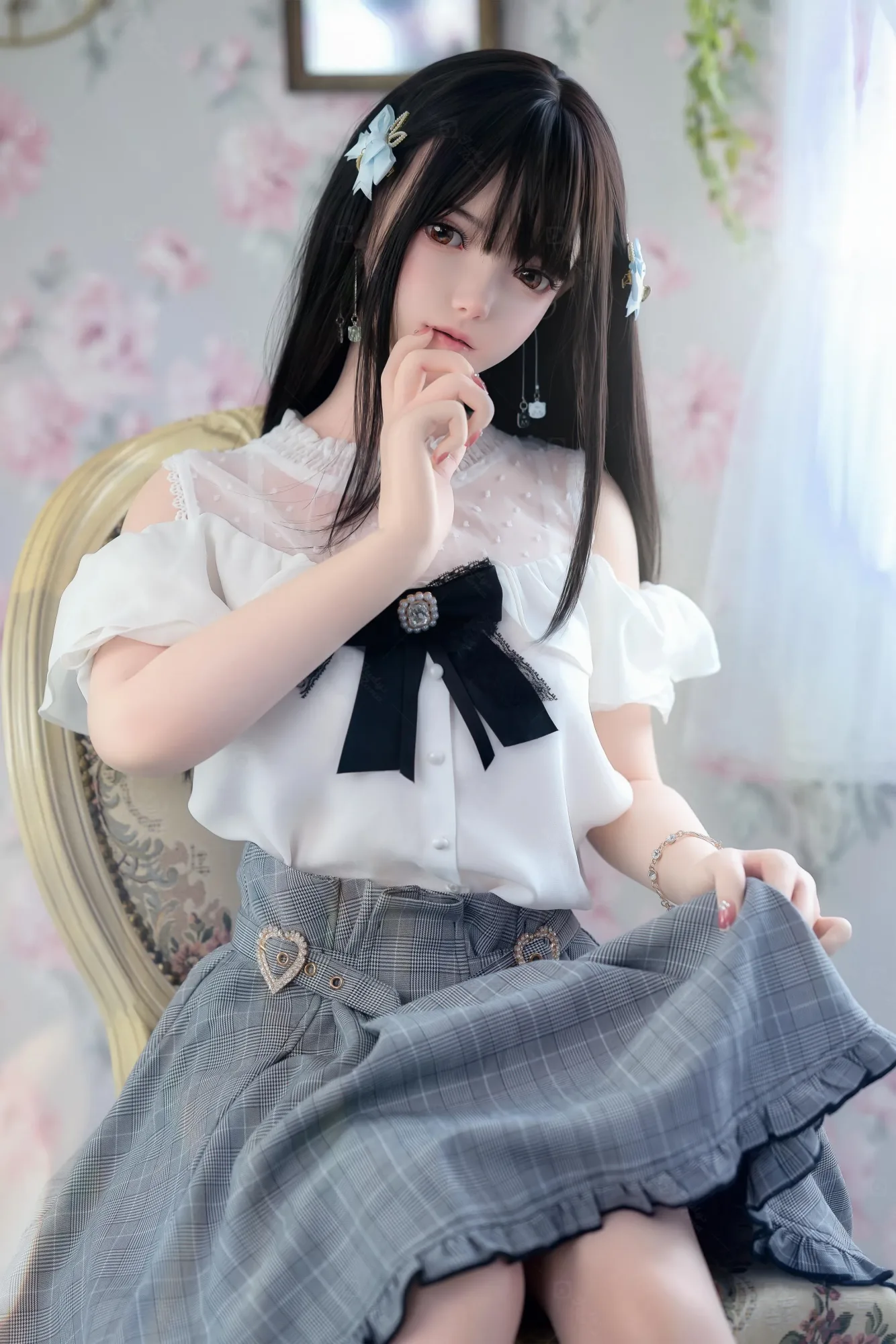 MZR JR | Kaori - 4Ft 11(150cm) Japanese JK skirt Silicone Sex Doll view 8