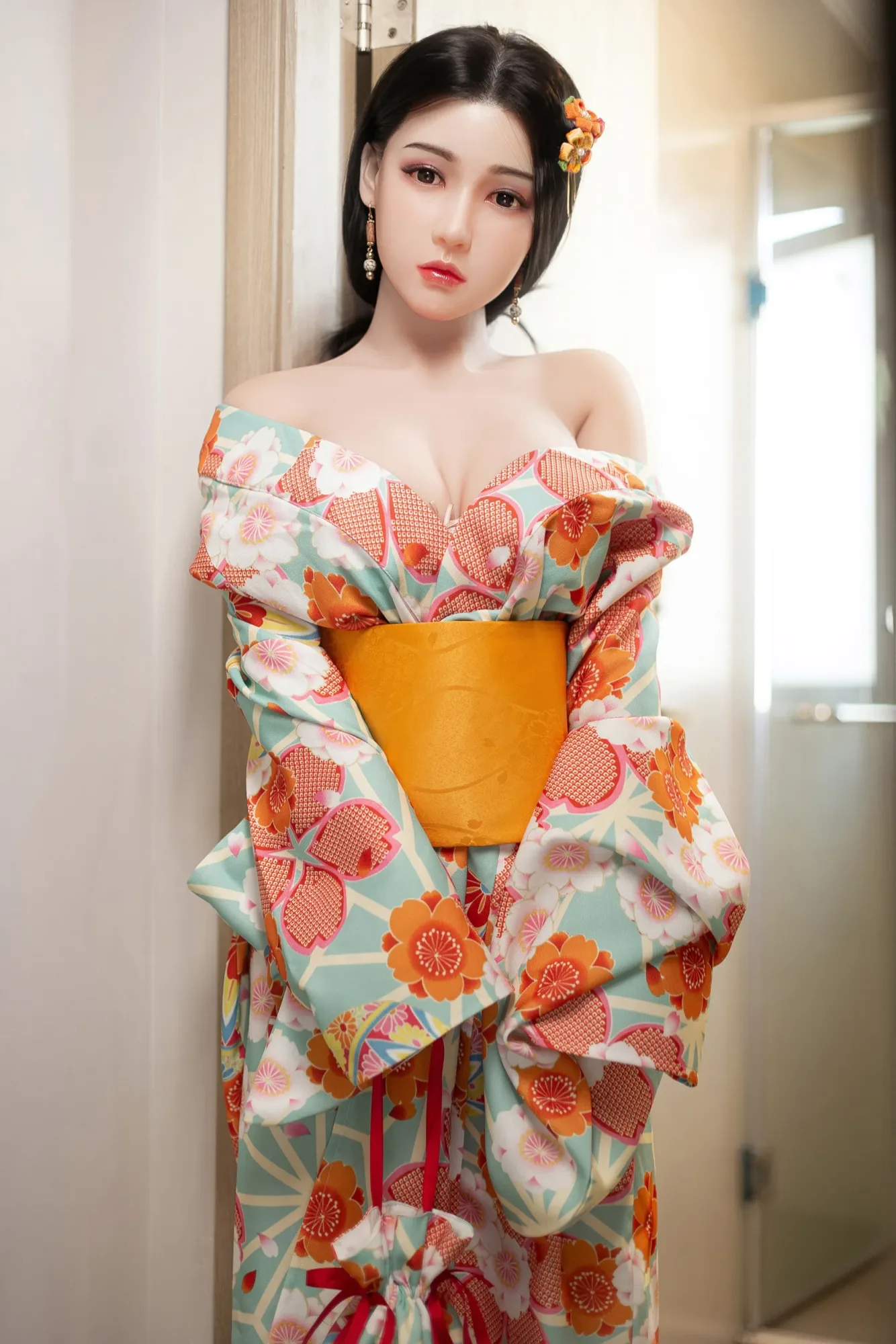AIBEI | Jill- 5ft2/158cm Medium Breast Silicone Head+TPE Body Sex Doll view 8