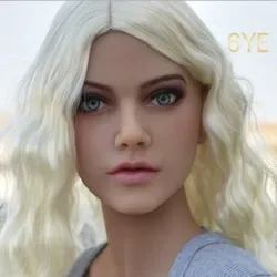 6YE Doll | Single Head - Realistic TPE Sex Doll Head view 3