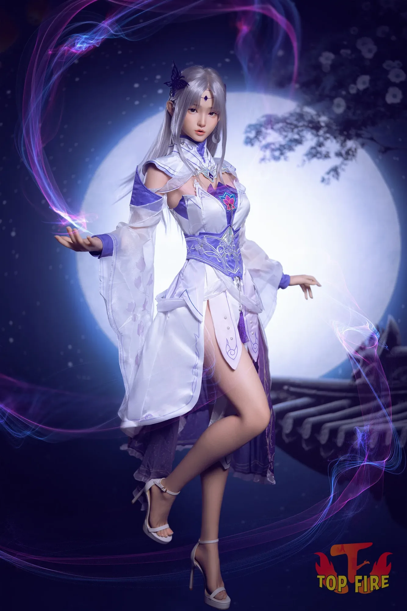 Top Fire | Nova - 5ft 5/164cm Anime CosPlay ROS Silicone Sex Doll view 6