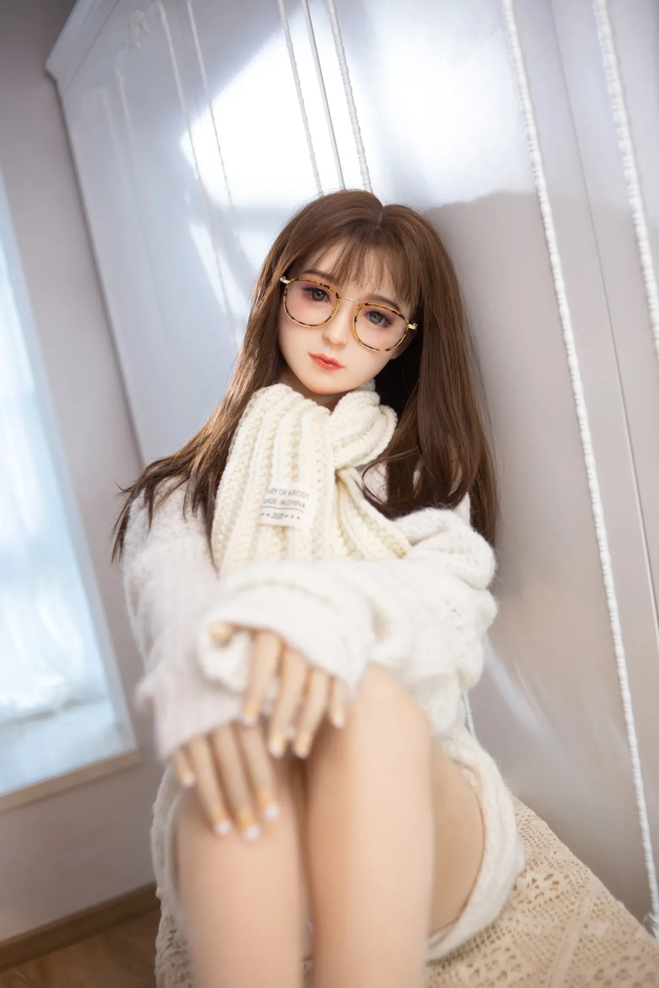 AIBEI | Eden- 4ft10 /148cm Small Breast Silicone Head+TPE Body Sex Doll view 6