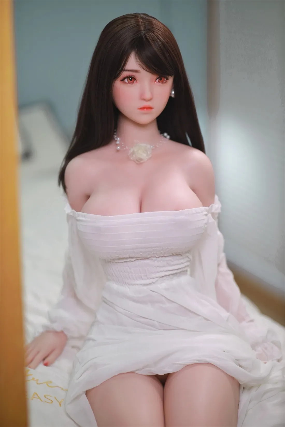 JY | Linlin - 5ft 3/161cm Big Breasts Thin Waist Asia Silicone Sex Doll view 4