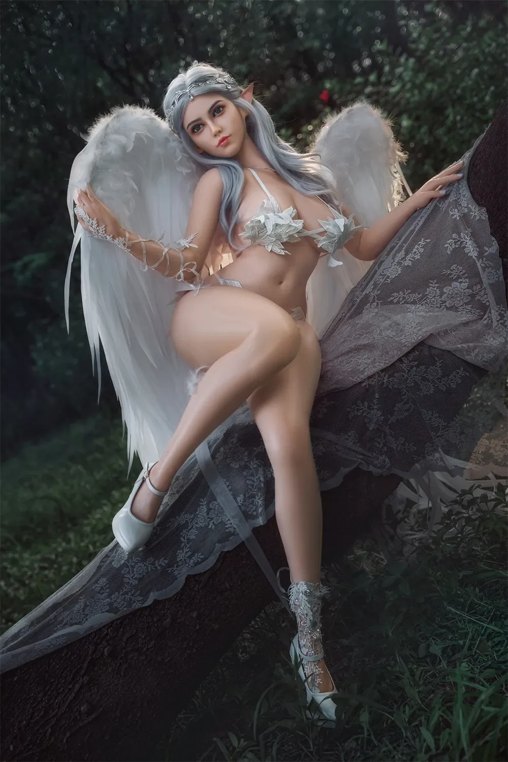SY |  Seraphina - 5ft 5/164cm Silicone Sex Doll With Option TPE To Add Blowjob E-Hips Sucking 3 In 1 view 6