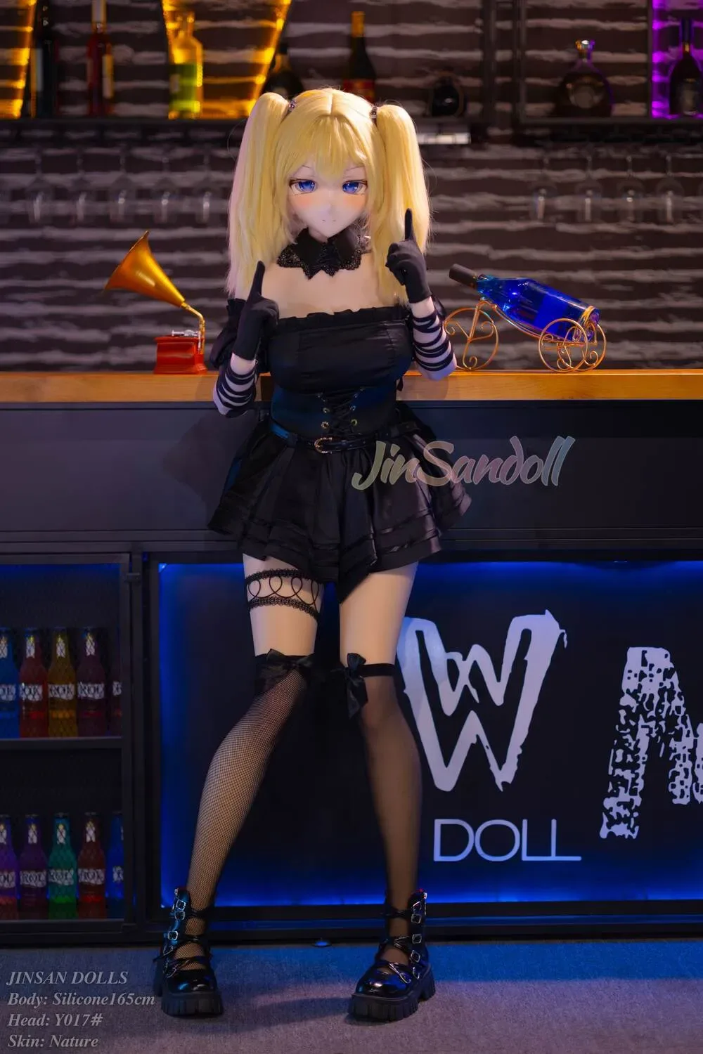 WM | Megumi - 5ft 5/165cm Big Blonde Breasts Anime Silicone Sex Doll view 6