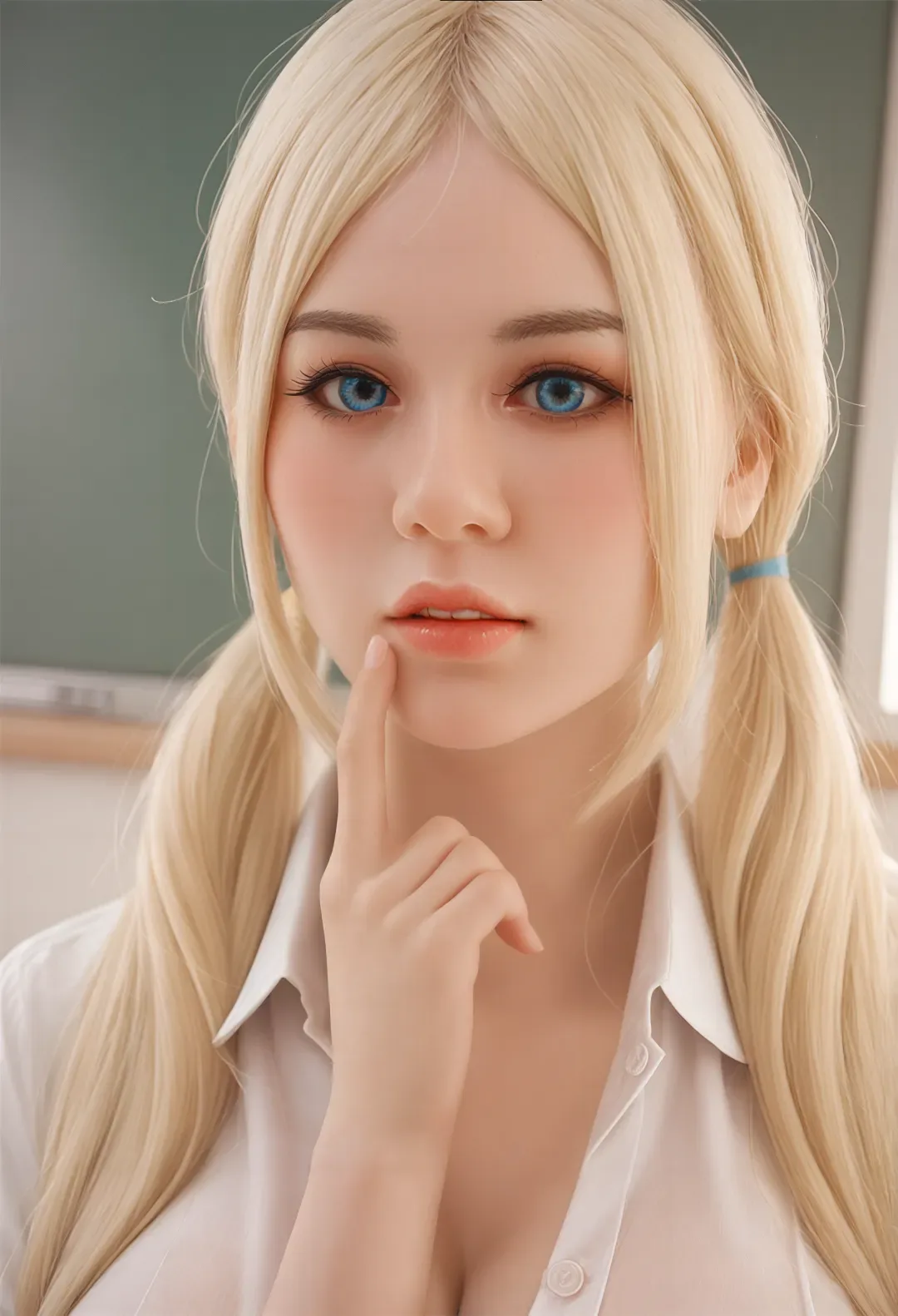 AIBEI | Elvira - 4ft12 (153cm) Chubby Silicone Head+TPE Body Sex Doll view 4