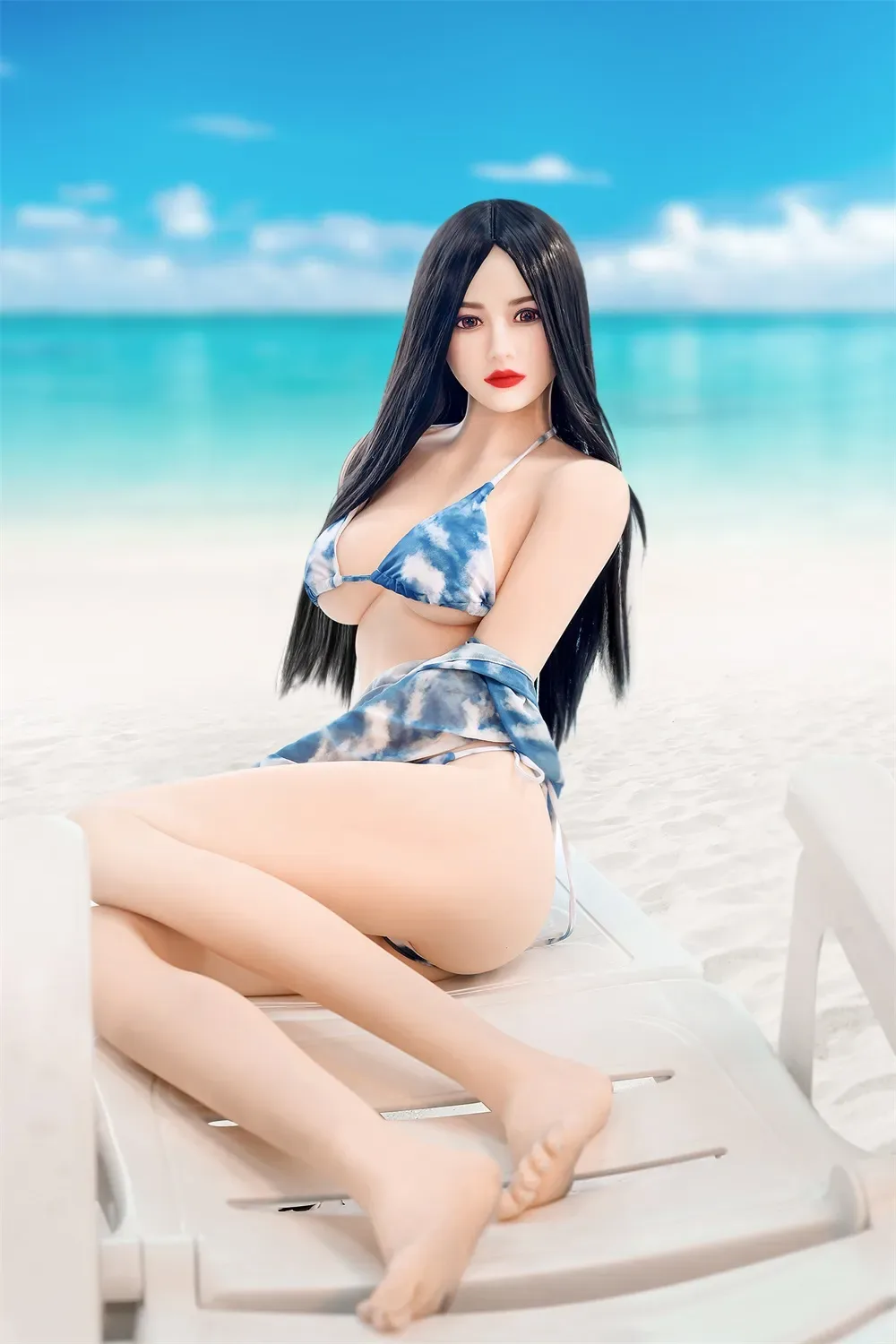 SY | Christine - 166cm (5ft6) Pure Life-Like Sex Doll With Black Long Straight Hair view 8