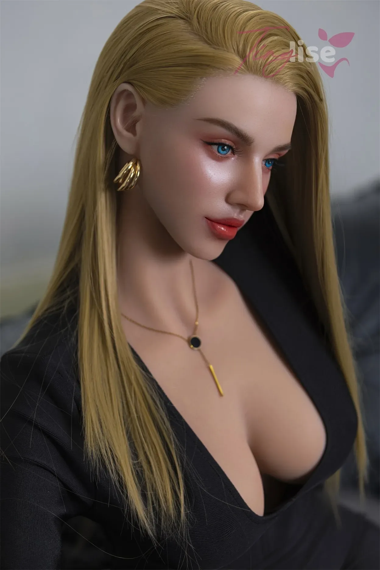 Tinglise | Lydia - 5ft 4/163cm D-Cup ROS Head Customizable 3-in-1 Hybrid Sex Doll view 7