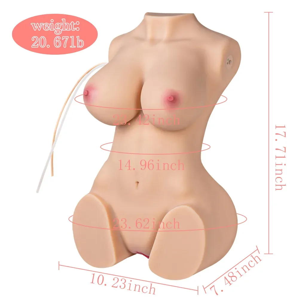 XISE | Mag - 20.6lbs/9.38kg Sucking & Vibration Function Sex Torso(In Stock US) view 8