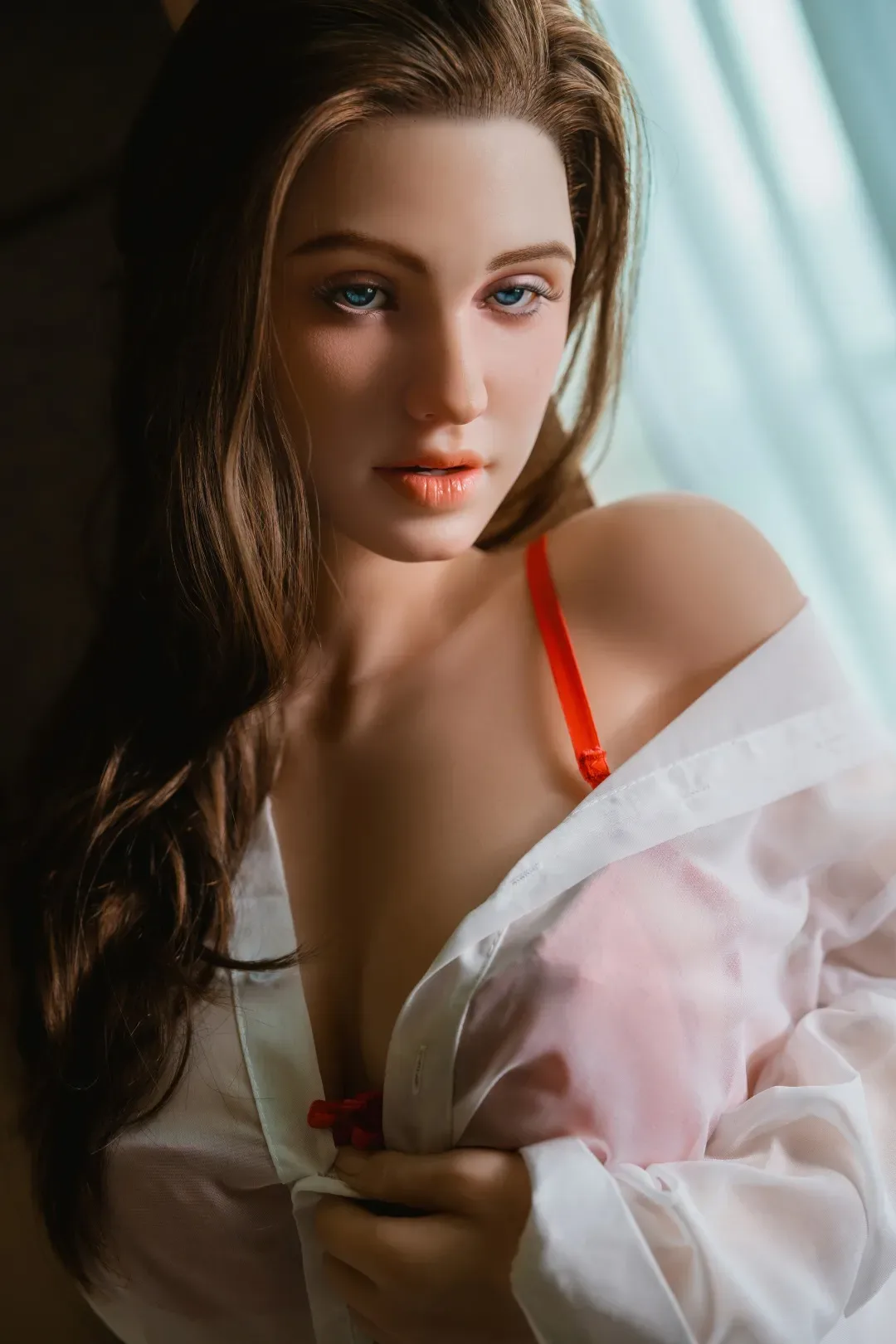 Top Fire | Elvira - Ultra Light 5ft5/165cm D-cup Movable Jaw ROS Silicone Sex Doll view 7