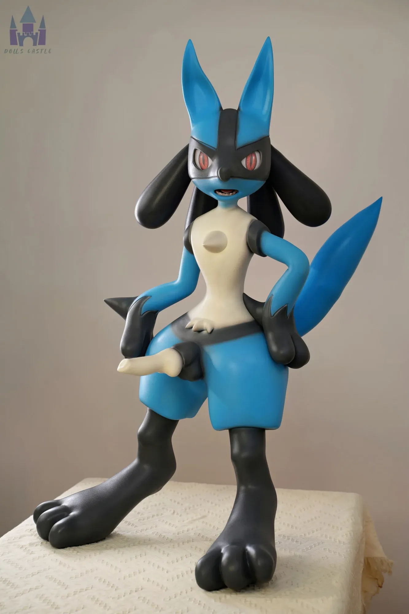 Dolls Castle | Lucarion -Fantasy All-In-One Seamless Neck Silicone Sex Doll From Pokemon view 2