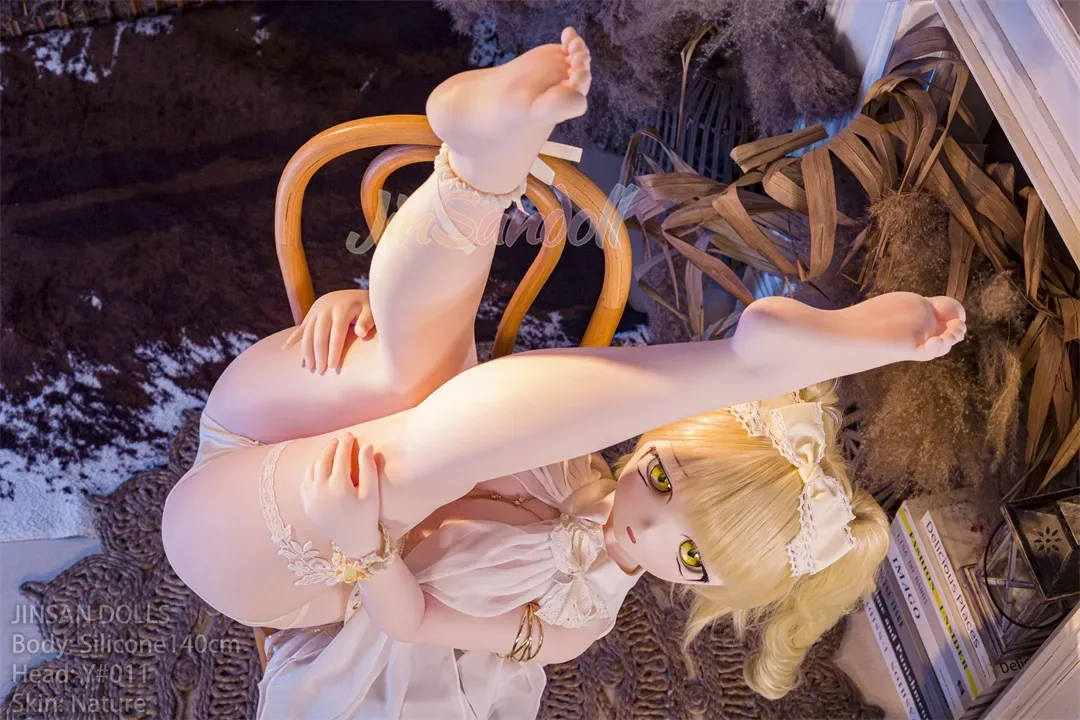 WM | Alisa - 4ft 7 (140cm) Blonde Anime Sex Doll view 7