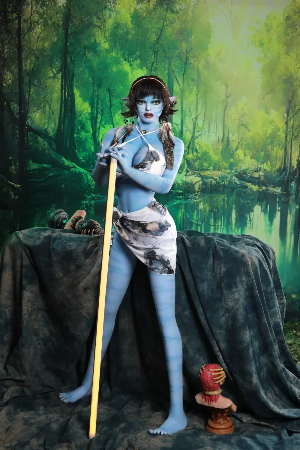 COSDOLL | Avatar - 165cm (5ft5) Blue Skin Beast style Realistic Sex Doll(In Stock US) view 8