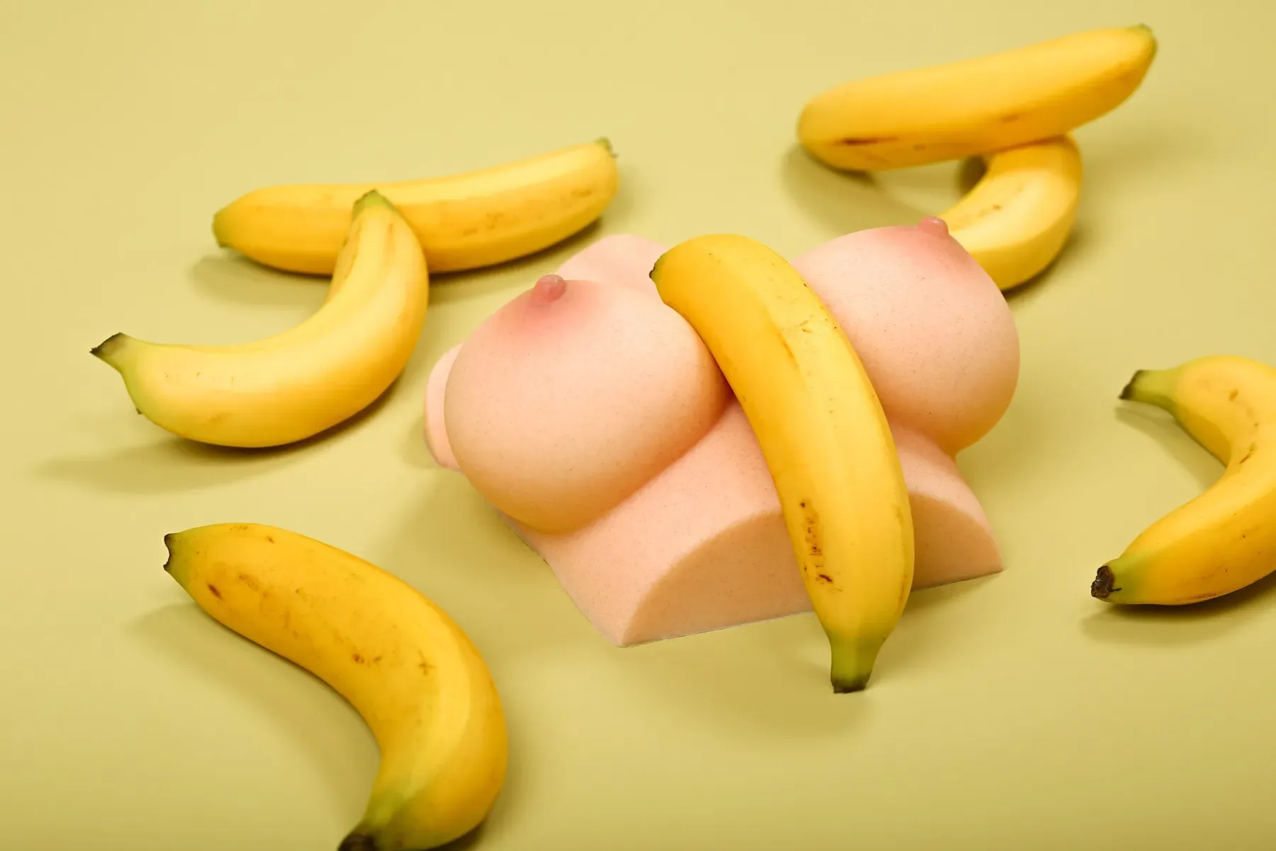 Climax丨Silicone B-53 (yellow) Breast Model view 7
